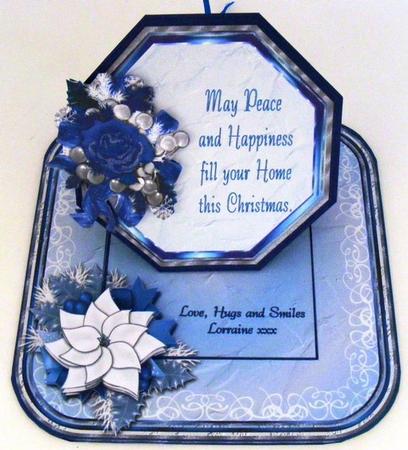 Frosty Christmas Tags by Lorraine Appleby