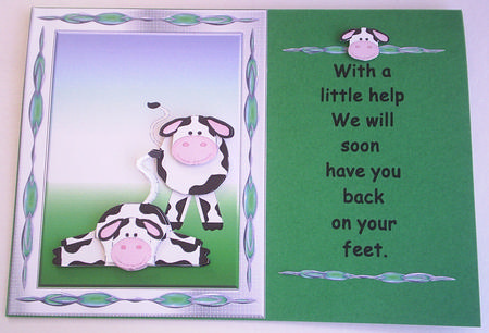 Two Lovely Cows by Lorraine Appleby