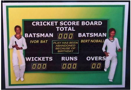 Abandoned Cricket by Lorraine Appleby