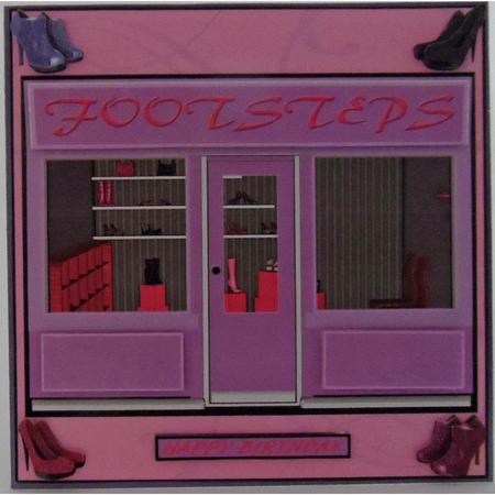Shoe Shop Front by Lorraine Appleby