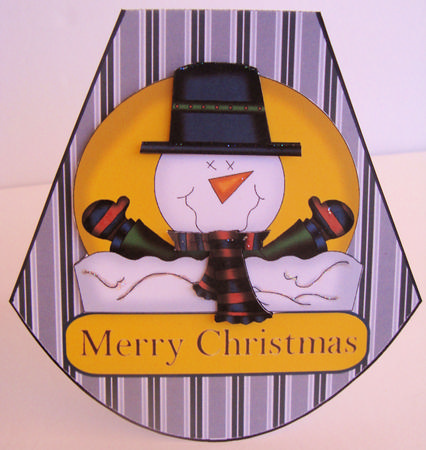Snowman Wobbler by Lorraine Appleby