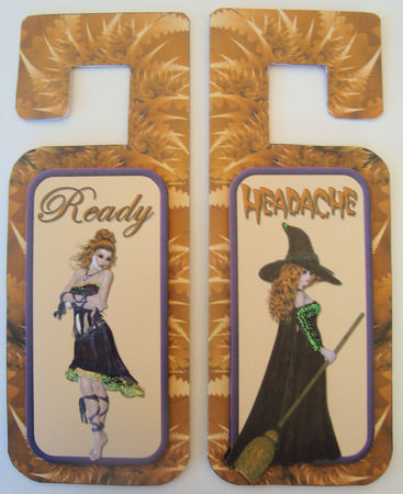 Doorhanger Female by Lorraine Appleby