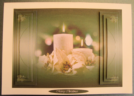 Christmas Candle~ by Lorraine Appleby