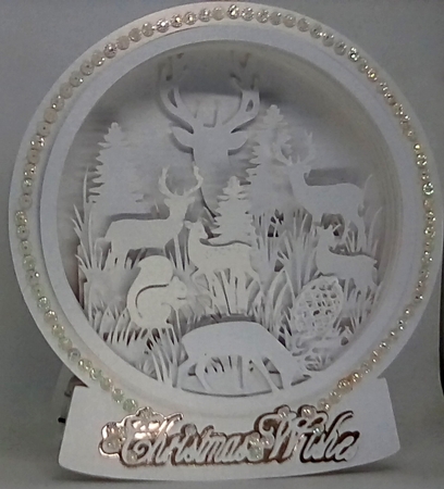 Deer Globe Luminaire TF0283,All formats by Louisa Price