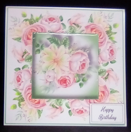 Gorgeous Watercolour Florals 8 8x8 by Louisa Price