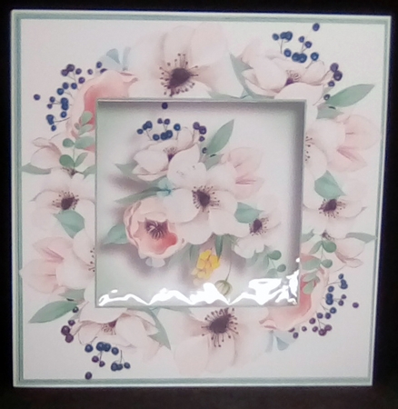 Gorgeous Watercolour Florals 6 8x8 by Louisa Price