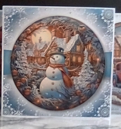 Fabulous Mixed Christmas Woodcut 1 Multi Topper Kit by Louisa Price