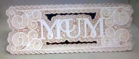 Mum Rectangle Card by Louisa Price