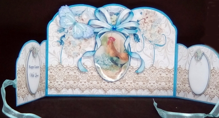 Wrap-Around Easter Gatefold MiniKit b6 by Louisa Price