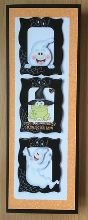 Trick or Treat, Ghost & Frog Dl by Louise Burke