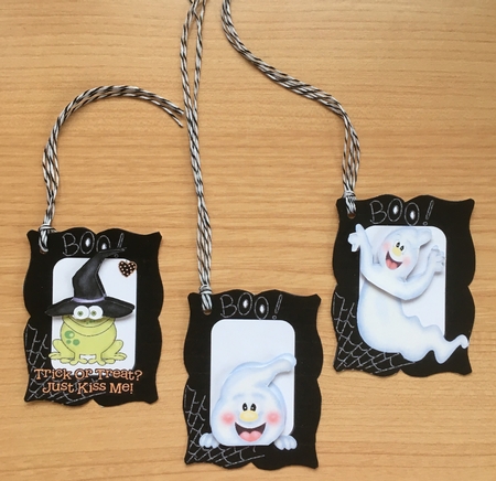 Trick or Treat, Ghost & Frog Dl by Louise Burke