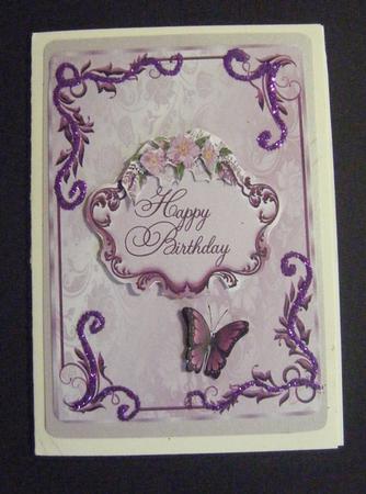 Elegant Floral Birthday by Louise Fenton