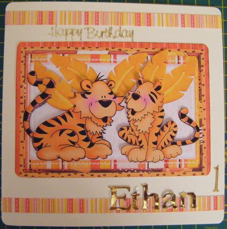 Lovely Tigers of the Forest by Louise Fenton