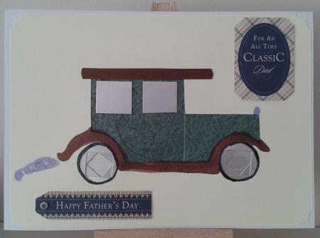 Vintage Car If by Louise Fenton