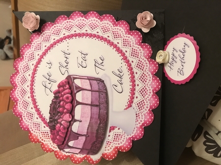 Life is Short...Eat the Cake...3 by Louise Parr