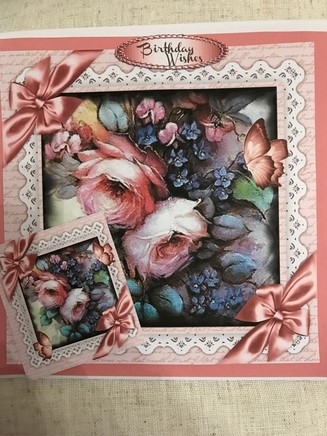 Beautiful Butterflys and Roses 4 by Louise Parr