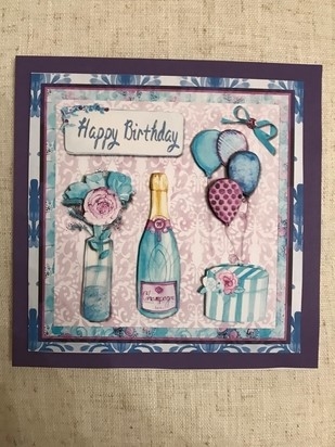 Birthday - Lets Celebrate & Insert by Louise Parr