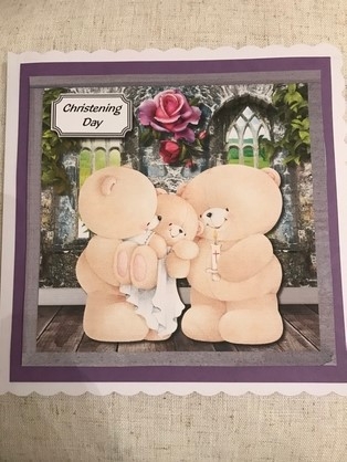 Forever friends Christening Day by Louise Parr