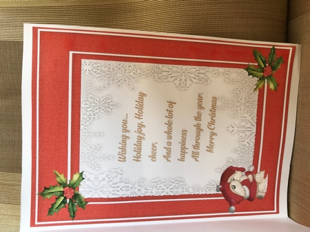 Hugs In the Snow With Verse by Louise Parr