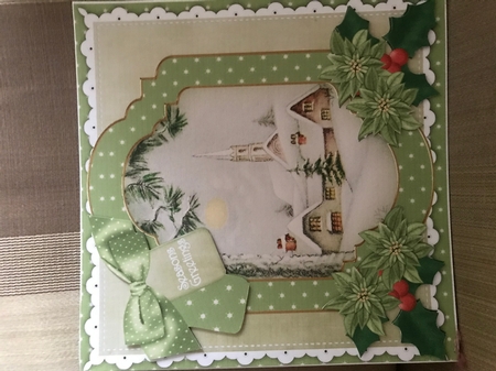 Winter Pub Seasons Greetings 8in Step by Step by Louise Parr