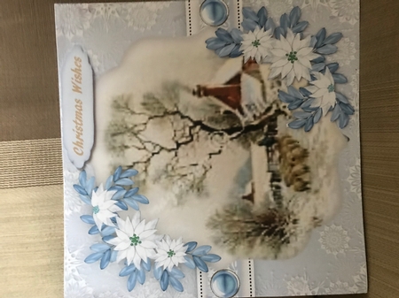 Beautiful Farnyard in the Snow  by Louise Parr