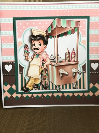 Ice Cream Man by Louise Parr
