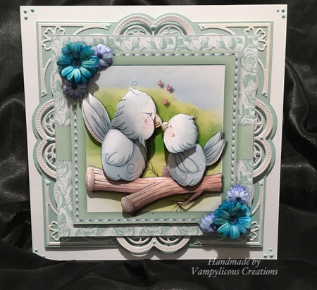 Two Love Birds by Louise Patten