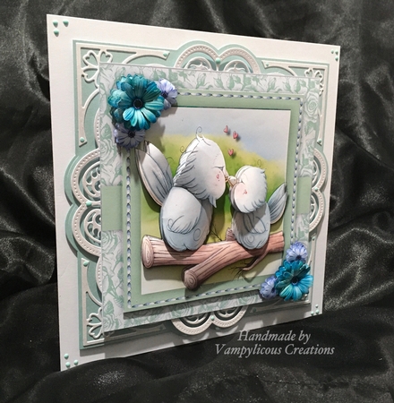 Two Love Birds by Louise Patten