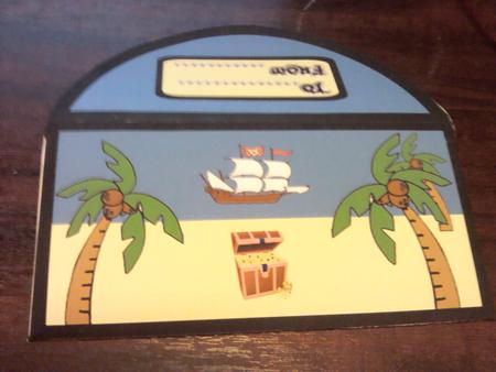 Money Wallet Pirate by Louise Whittle
