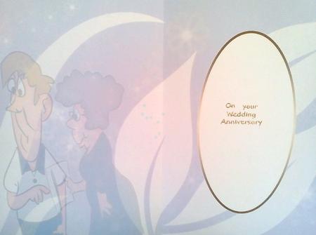 Ada and George Anniversary Insert by Louise Whittle