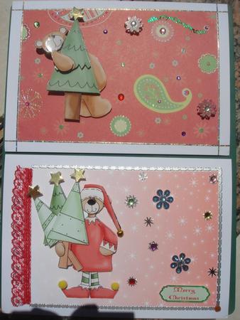 Christmas Bears 2-on-1 Decoupage by Luciana Brincat Xuereb