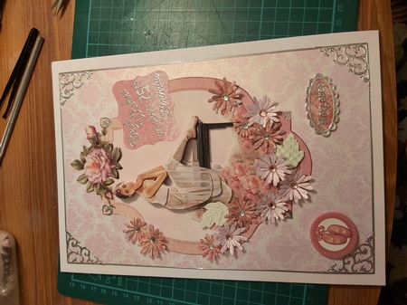 Rose Ballerina with Decoupage by Lucy Evison-Birks