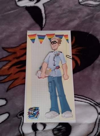Male Nurse Dude Decoupage Sheet by Lucy Evison-Birks