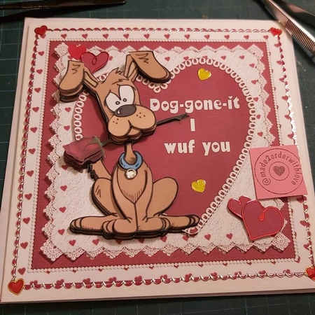 Dog-gone It Valentine by Lucy Evison-Birks
