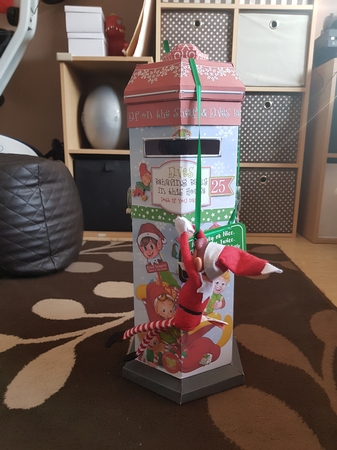 Elves Behaving Badly 3d Vintage Postbox Featured Gallery Photo