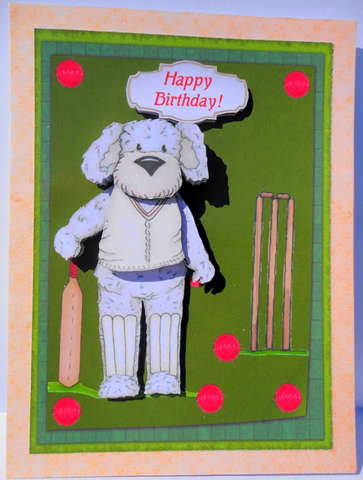 Old Cricketers Never Die -  They Just Get Bowled Out! by Lyn Ainscough-Ambrose