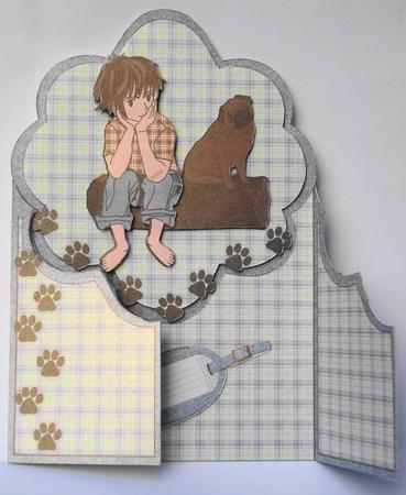 Best Friends Gatefold Card Kit by Lyn Ainscough-Ambrose