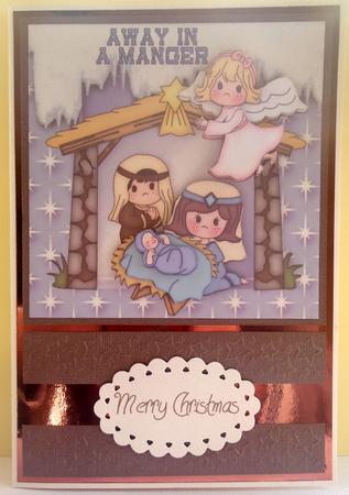 A Lovely Nativity Scene by Lyn Ainscough-Ambrose