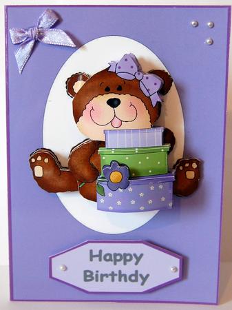 The Lilac Bear by Lyn Hughes