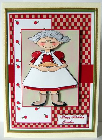 Birthday Grandma or Nana by Lyn Hughes
