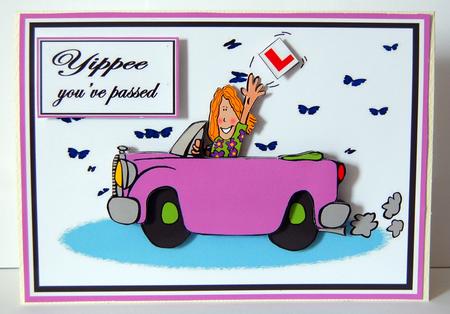 Driving Test (female) by Lyn Hughes