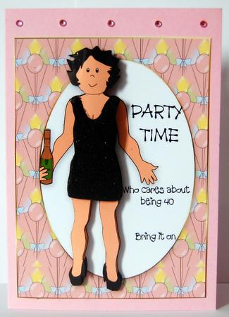 Who Cares About Being 40 ? by Lyn Hughes