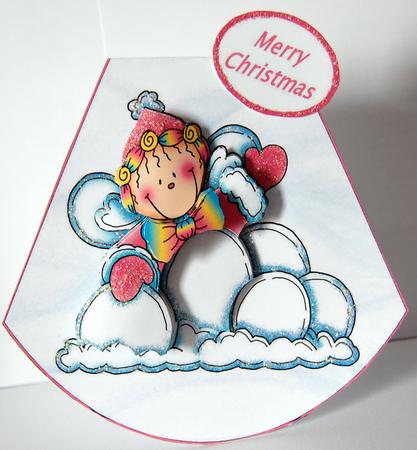 Snow Angel Xmas by Lyn Hughes