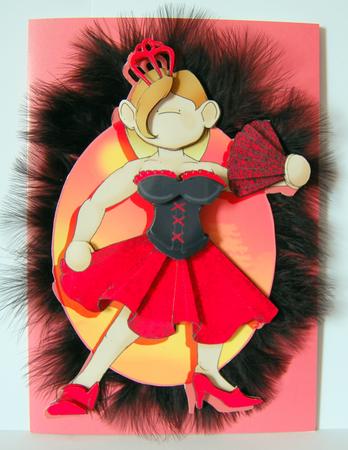 Flamenco Doodles by Lyn Hughes