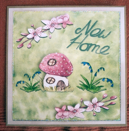 New Home- Toadstool Home by Lynda Harman