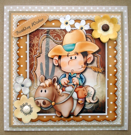 Gallop Along Lill Cowboy,  by Lynda Harman