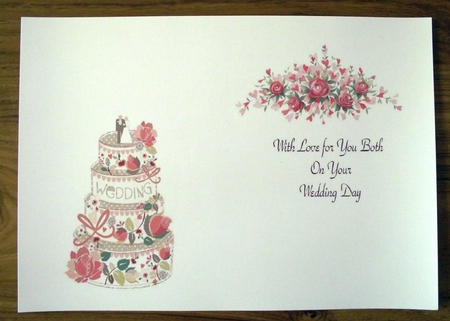 Wedding Day Insert. by Lynda Harman
