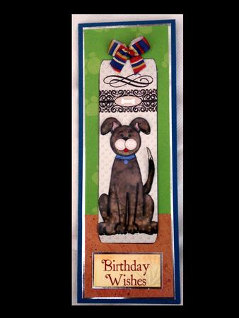 Dog Lineart Bookmarks by Lynda Harman