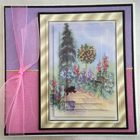 Victorian Garden Pyramid by Lynda Harman