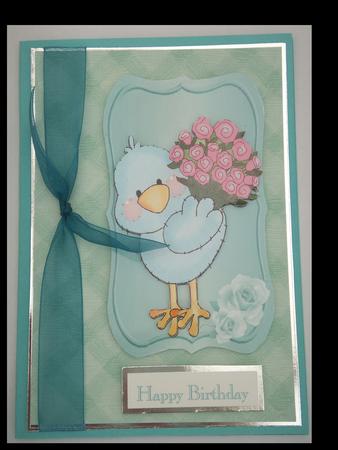 Saying It with Flowers, Little Bluebird, Toppers by Lynda Harman
